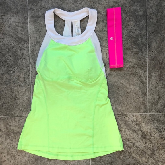 lululemon athletica Tops - Lululemon tank and headband